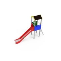 Parque infantil SINGAPUR metálico (torre tobogán)