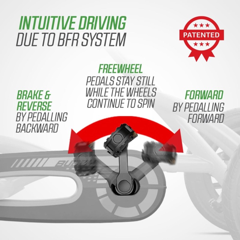 Tractor de pedales BERG Buddy JOHN DEERE