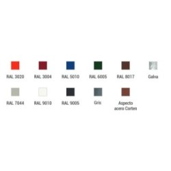 Aparcabicicletas modulable PROVINCE (Galvanizado + Pintado)