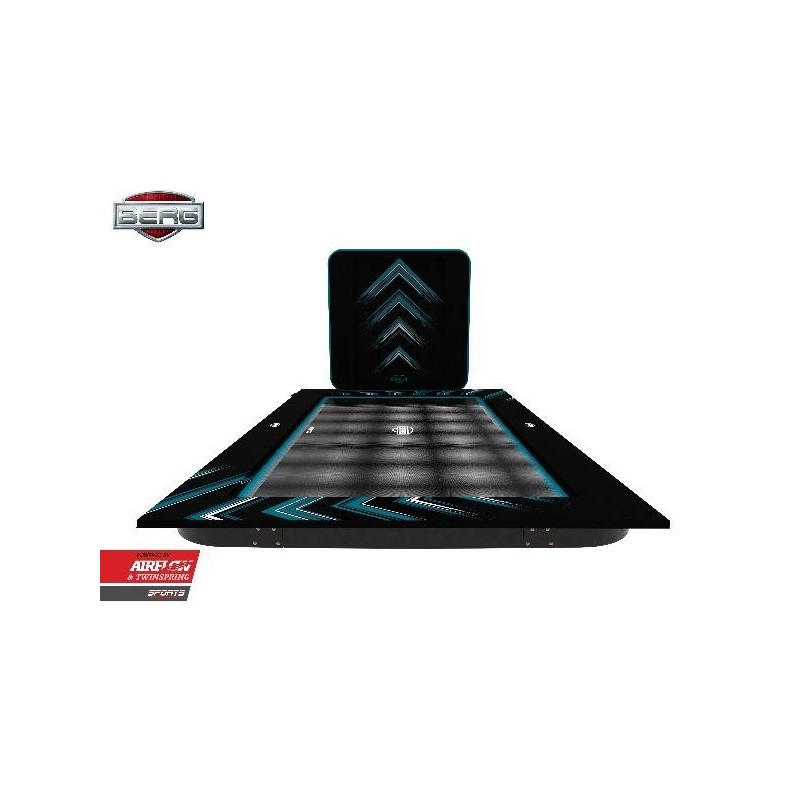 Cama elástica BERG Flatground Ultim Elite 500 + Aerowall