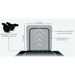 Cama elástica BERG Flatground Ultim Elite 500 + Aerowall