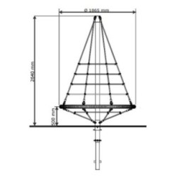 Trepador de cuerdas CONO