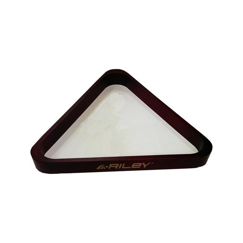 Triángulo de bolas de madera