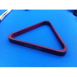 Triángulo de bolas de madera