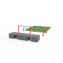 Túnel y pareja de barras