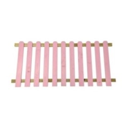 Valla de madera MASGAMES 100 PLUS (lamas 21 mm grosor y altura 100 cm)