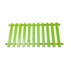 Valla de madera MASGAMES 100 PLUS (lamas 21 mm grosor y altura 100 cm)
