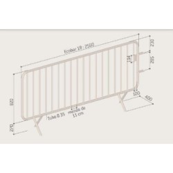 Tanca galvanitzada ECOBAR 18