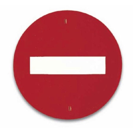 Señal de dirección prohibida