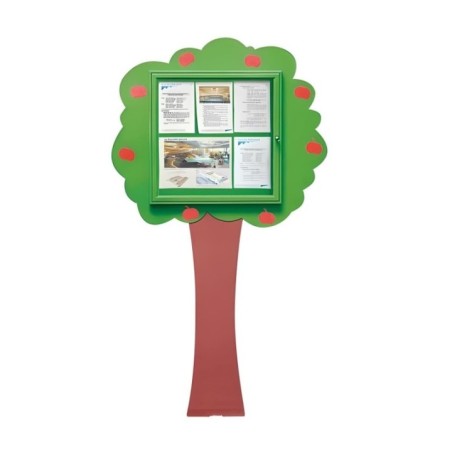 Vitrina de exterior Árbol información