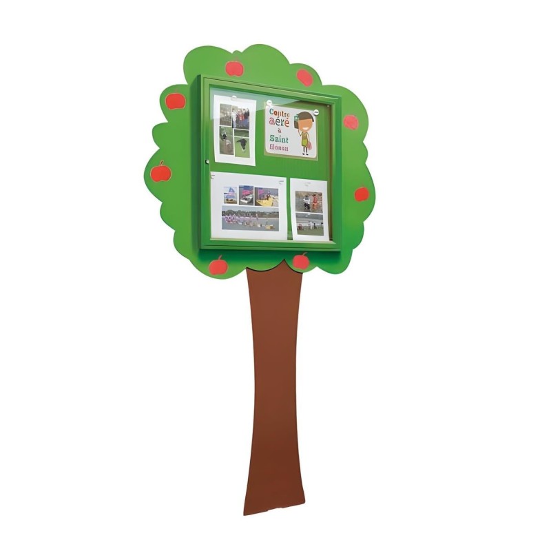 Vitrina de exterior Árbol información