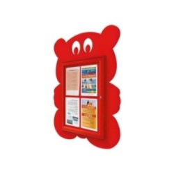 Vitrina de exterior Oso