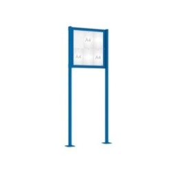 Vitrina exterior pintada Tradición