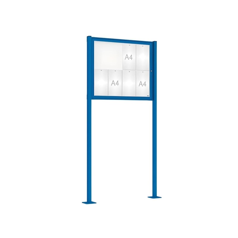 Vitrina exterior pintada Tradición