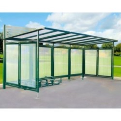 Aparcabicicletas 6 plazas a diferentes alturas (Galvanizado + Pintado)