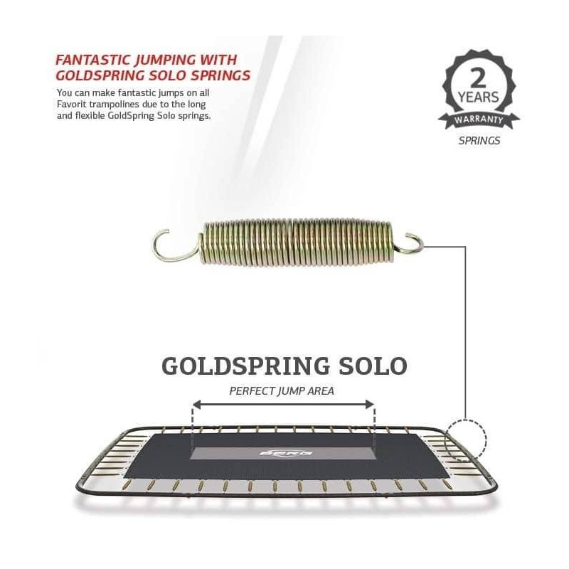 Cama elástica BERG InGround Ultim Favorit 410