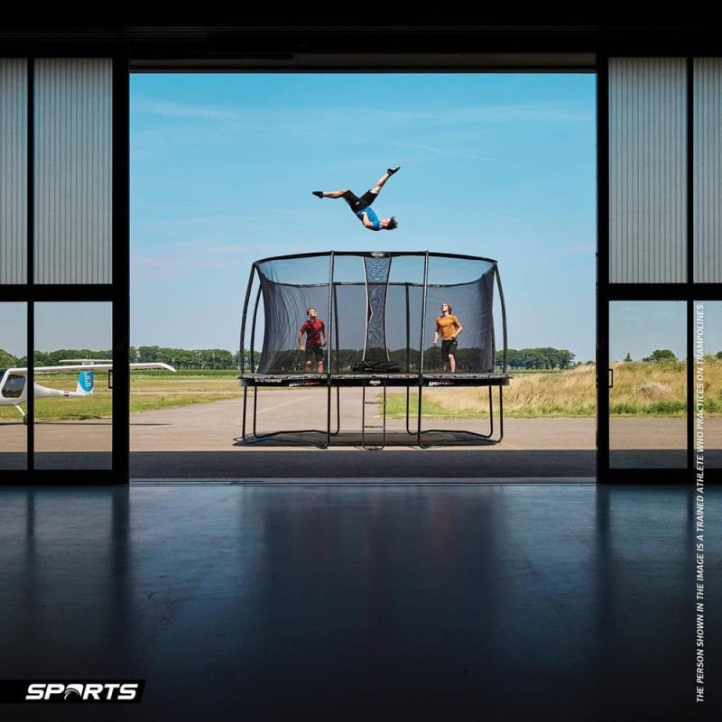 Cama elástica BERG Ultim Pro Bounce 5x5 + Red Deluxe XL