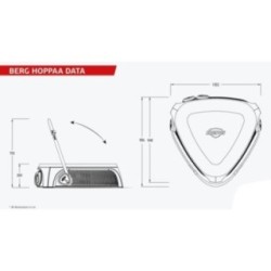 Cama elástica BERG Hoppaa