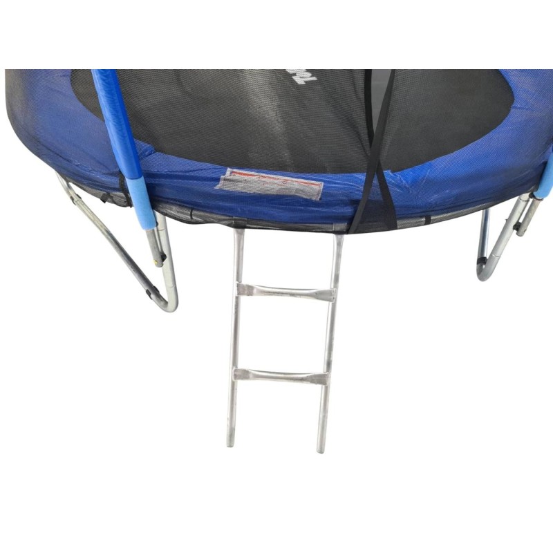 Cama elástica Junior 305 con red y escalera