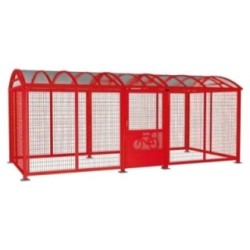 Refugi per a bicicletes amb porta Volta XL