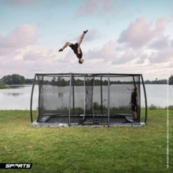 Cama elástica BERG Ultim Pro Bouncer FlatGround 500 + Red Deluxe XL