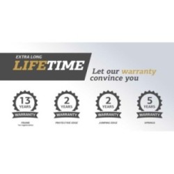 Cama elástica BERG Ultim Champion ECO FlatGround 410 + Red Deluxe XL