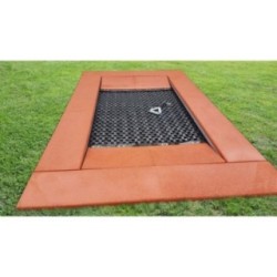 Cama elástica para sillas de ruedas