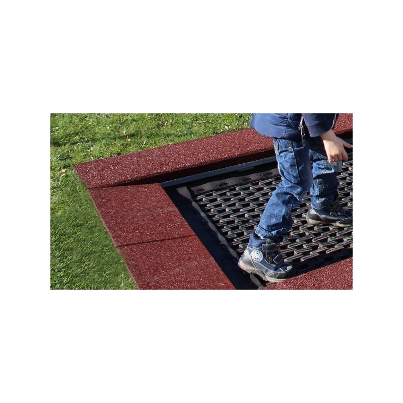 Cama elástica para sillas de ruedas