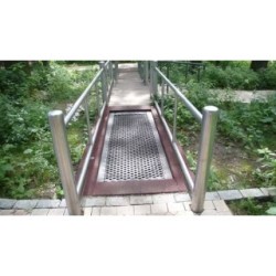 Cama elástica para sillas de ruedas