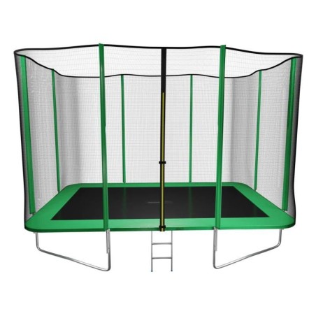 Trampolim Masgames Rectangular L PREMIUM + Rede + Escada