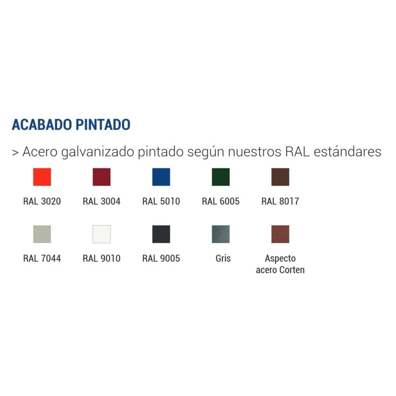 Suporte para bicicletas Angliru (Galvanizado)