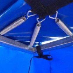 Camas elásticas en batería rectangulares