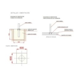 Cesto de basquetebol antivandalismo