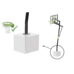 CESTO DE BASQUETE GALAXY FIXO com aro flexível