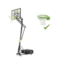 Canasta de baloncesto Galaxy transportable (aro flexible)