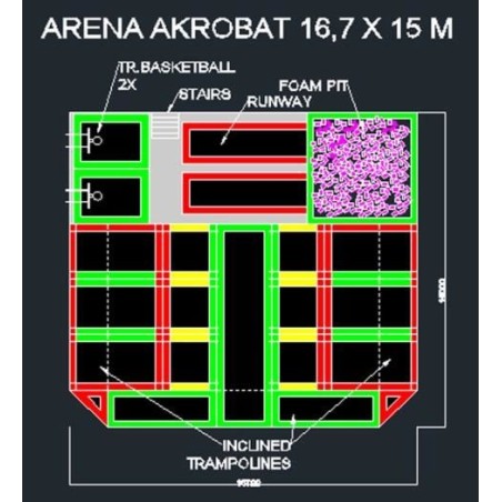 Arena Trampoline Park proyecto 2