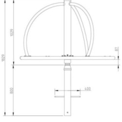 Carrusel giratori POLKA Inox