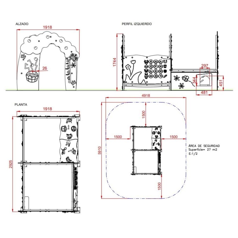 Casita de Estimulación Temprana Inclusiva AVENTURA