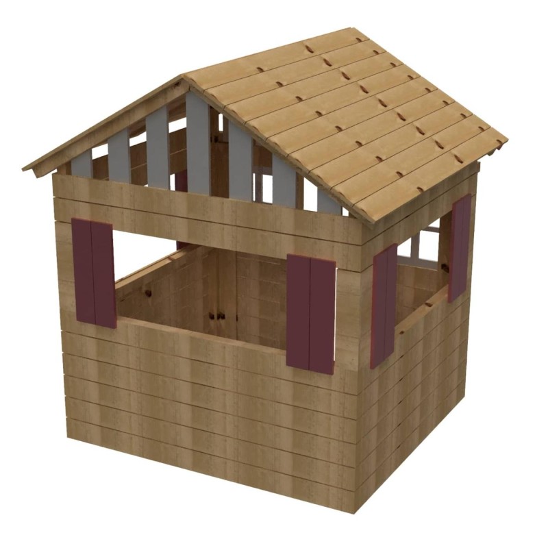 Casita infantil MASGAMES Lollipop XL Horeca Rosa