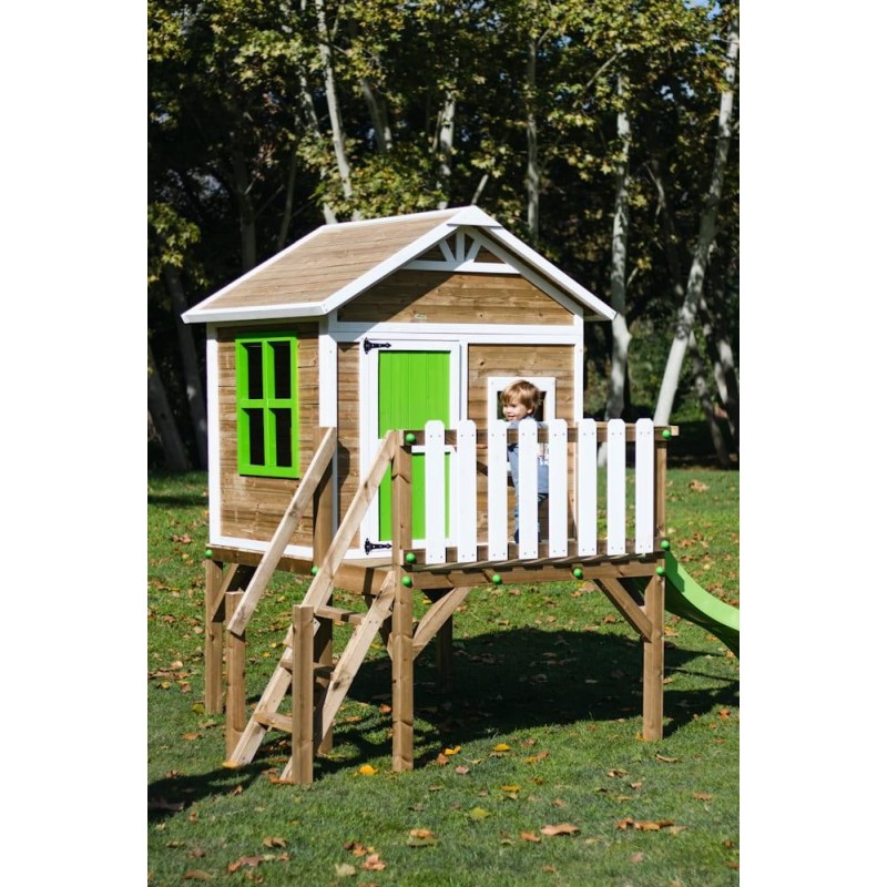 Casita elevada MASGAMES FLAM [90 cm] madera panelada