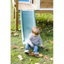 MASGAMES VISBY casa de brincar elevada [60 cm de altura] madeira com painéis