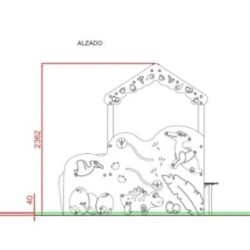Casita Inclusiva SPINOSAURUS