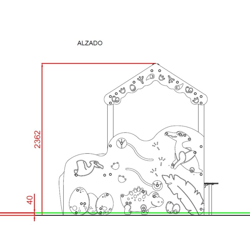 Casita Inclusiva SPINOSAURUS