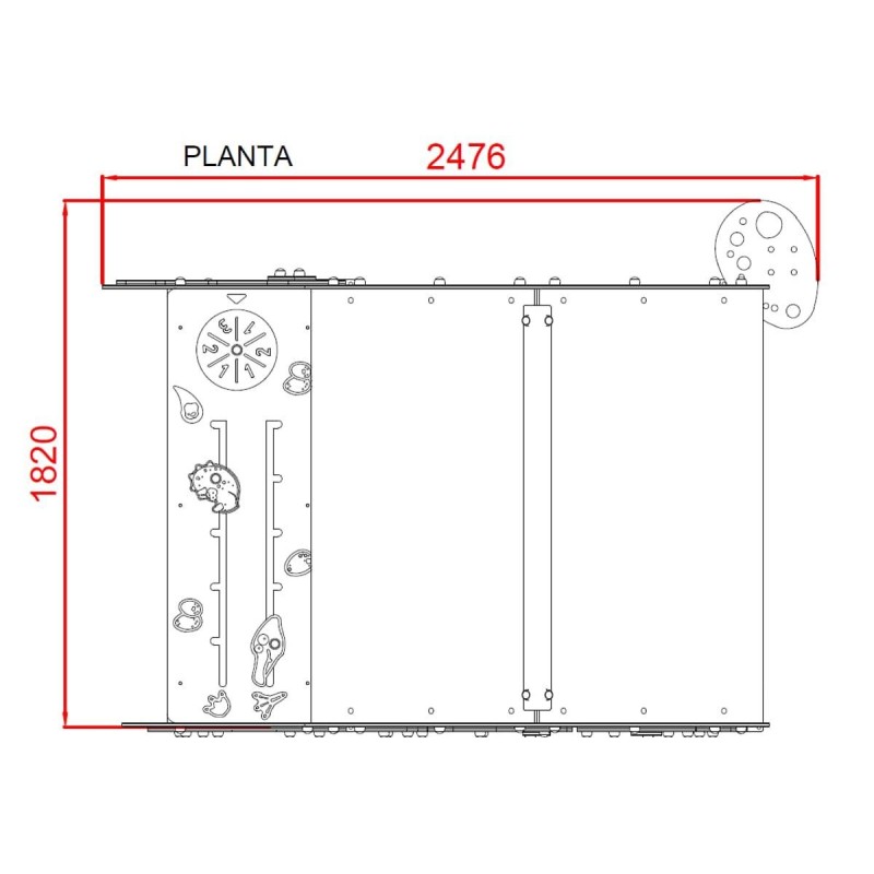 Casita Inclusiva SPINOSAURUS