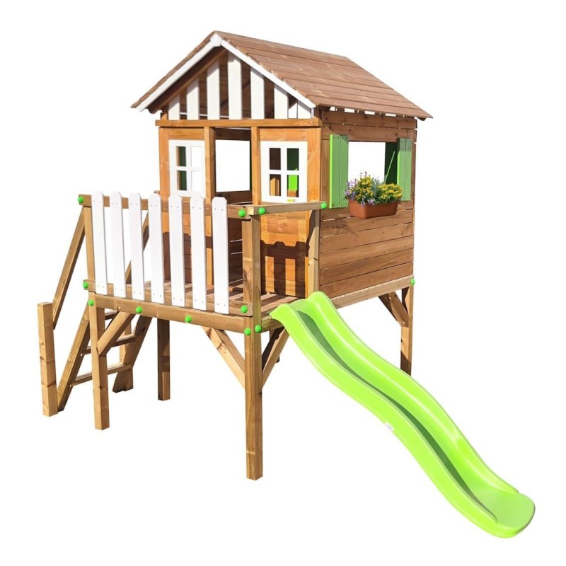 Casita infantil elevada MASGAMES LOLLIPOP XL [90 cm altura]