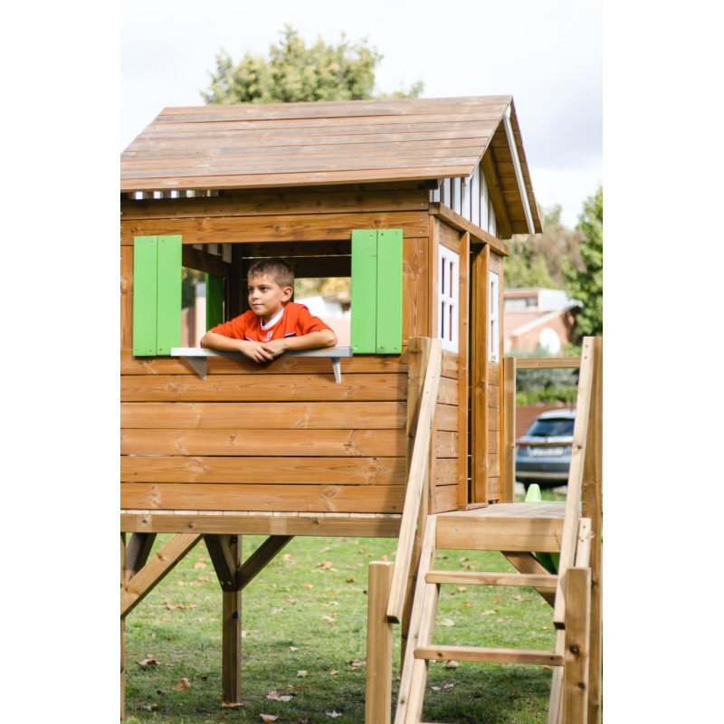 Casita infantil elevada MASGAMES LOLLIPOP XL [90 cm altura]