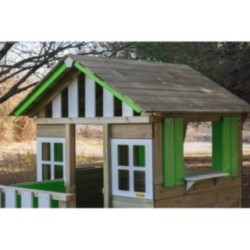 Casita infantil elevada MASGAMES LOLLIPOP VERDE