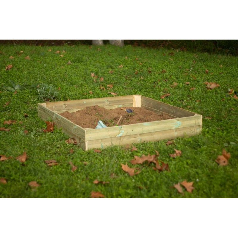 Caixa de Areia com tampa de madeira MASGAMES OBEN