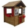 Casinha infantil de madeira MASGAMES MORANGO DELUXE XL