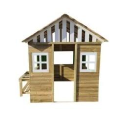 Casita infantil de madera MASGAMES LOLLIPOP XXL HORECA con cocinita